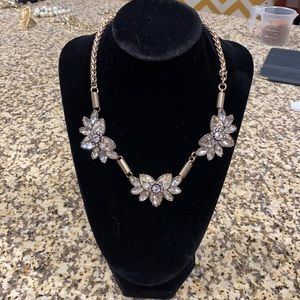 Express statement necklace- some tarnish -